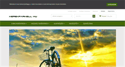 Desktop Screenshot of kerekparkell.hu
